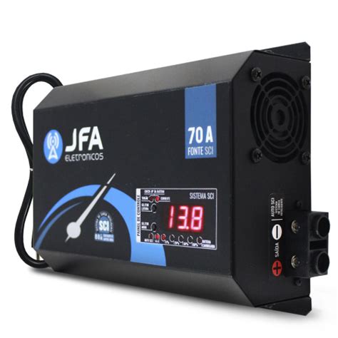 Fonte Automotiva Jfa A Bivolt Digital V Slim Sci Volt Metro