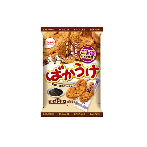 Befco Bakauke Rice Cracker With Sesame Shoyu Ntuc Fairprice