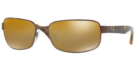 Ray Ban Rb3566ch Polarized 014 A3 Brown For Men Lyst