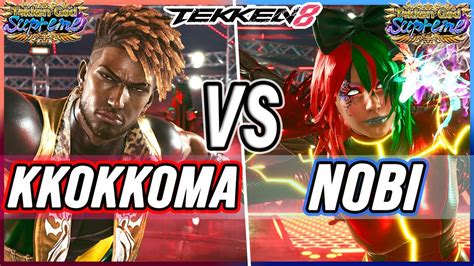 T8 🔥 Kkokkoma Eddy Vs Nobi Azucena 🔥 Tekken 8 High Level Gameplay