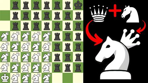 24 Amazons VS 32 Rooks Fairy Chess YouTube