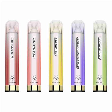 Simba Glow Bar 3000 Puffs Disposable Vape Pen E Cigarette Rechargeabl