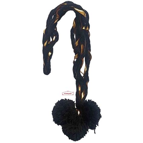 Luddi Paranda Pom Pom Tassles Hair Accesory - All Colours Available - muteyaar.com | Pom pom ...