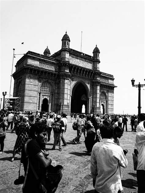 Gate way of India. #Mumbai #india #IncredibleIndia #architecture #bnw ...