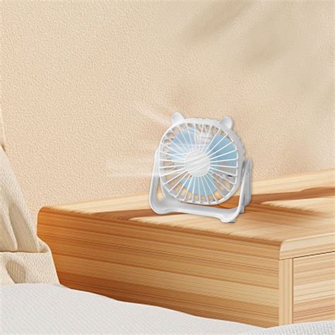 Naittoop Clearance Desktop Fan Quiet Brushless Turbine Mini Electric