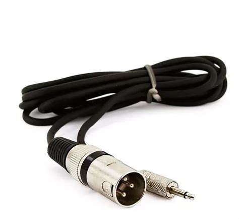 Cable XLR De 1 A 1 Cirilo Cabos Cabo P2 Para Xlr Macho Mono 4 Metros