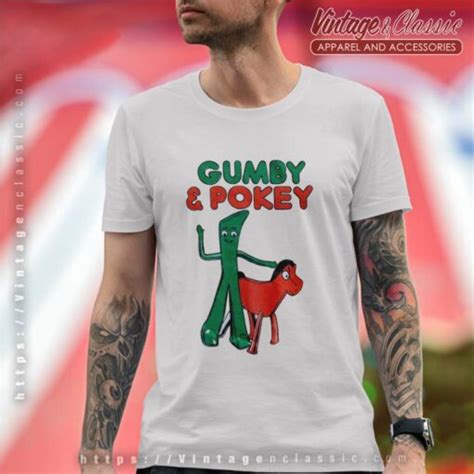 Adventures Of Gumby And Pokey Shirt Vintagenclassic Tee