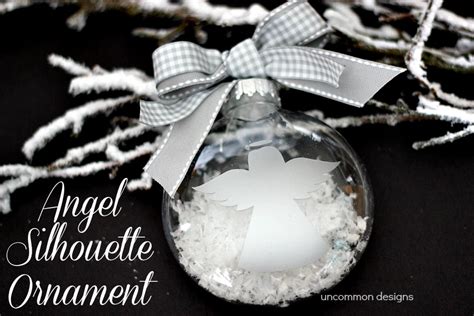 Silhouette Angel Ornament And Black Friday Silhouette Deals