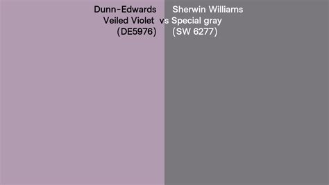 Dunn Edwards Veiled Violet De Vs Sherwin Williams Special Gray