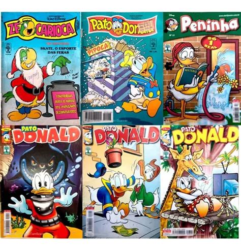 Kit Revistinhas Gibis Quadrinhos Pato Donald E Z Carioca Mercadolivre