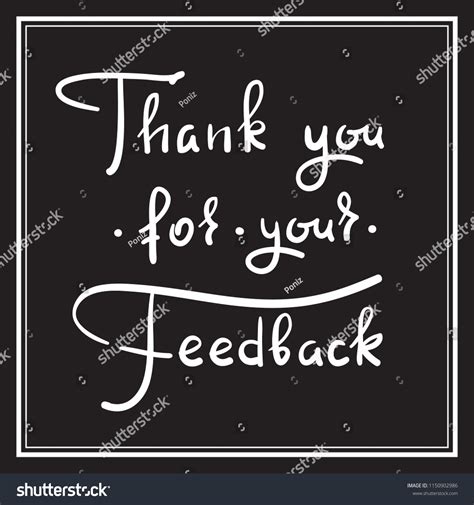 357 Thanks Your Feedback Images, Stock Photos & Vectors | Shutterstock