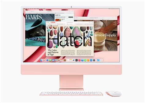 Apple 全新 M3 芯片为 24 英寸 Imac 提供强劲动力 Apple 中国大陆