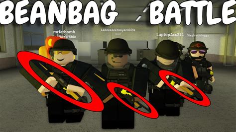 Beanbag Shotgun Battle Roblox County Jail Rp Youtube