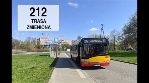 212 Autobusem Po Warszawie Gilarska Plac Hallera Trasa Zmieniona