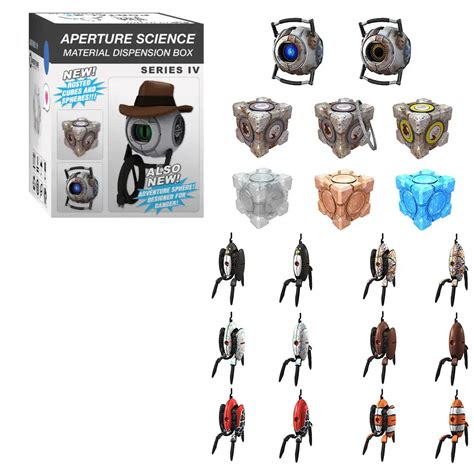 Portal 2 Blind Box Series Iv Collectible Figures Single Box Per Purc