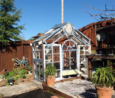 Potting Shed From Reclaimed Windows