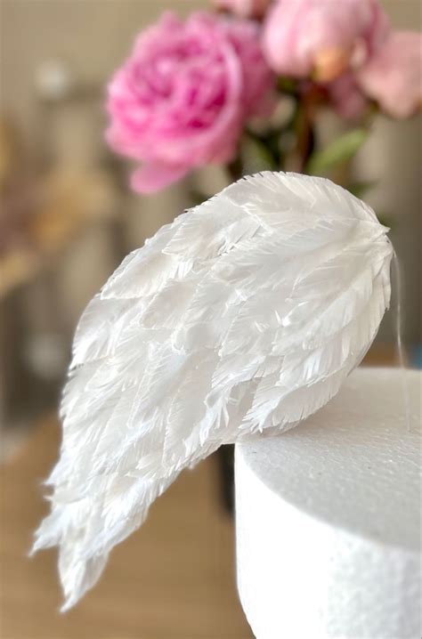 Wafer Paper Wing Cake Topper