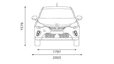 All-New CAPTUR - Dimensions & Specifications - Renault UK