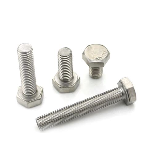 Super Duplex Stainless Steel Hex Bolt And Nut Fasteners