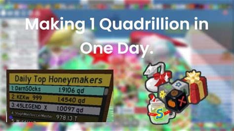 Making 1 Quadrillion Honey In One Day Red Hive Boosting Ft Level 20