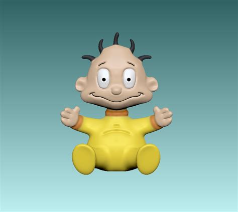 Fichier Stl Dil Pickles From Rugrats 👾・design Pour Imprimante 3d à Télécharger・cults