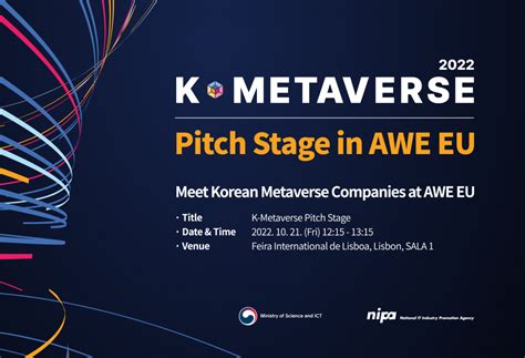 Korean Metaverse Companies Attend Biggest Metaverse Expo Awe Eu