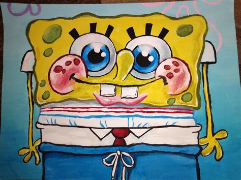 Learning How To Paint Via Spongebob Close Ups Can T Wait To Get Into