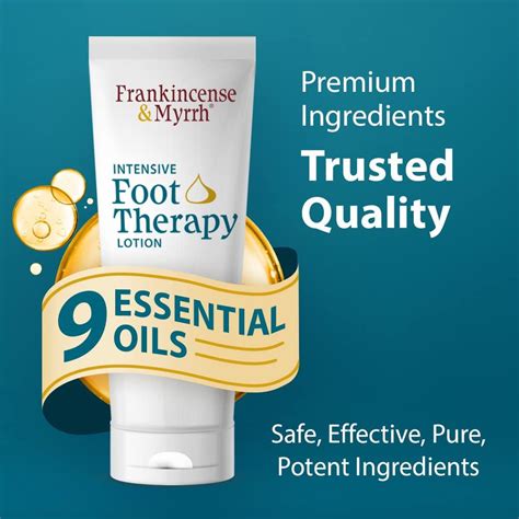 Frankincense Myrrh Foot Pain Relief Lotion Intensive Dual Action