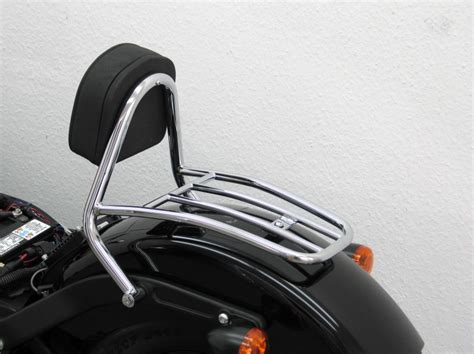 Harley Davidson Softail Blackline Driver Backrest And Luggage Rack