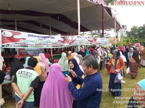 Gerakan Pangan Murah Di Kebumen Dinas Ketahanan Pangan Provinsi Jateng