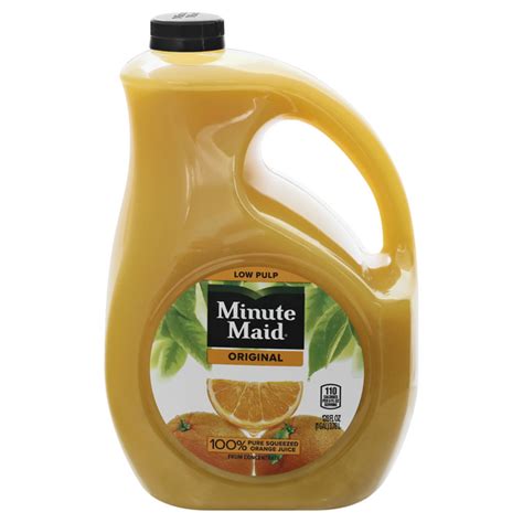 Minute Maid Premium Original Orange Juice Low Pulp Hy Vee Aisles