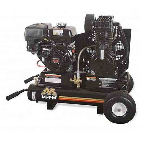 Mi T M 80 Gal Gasoline Two Stage Air Compressor Honda Am2 Ph09 08m