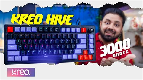 Kreo Hive Mechanical Gaming Keyboard Under Best Mechanical