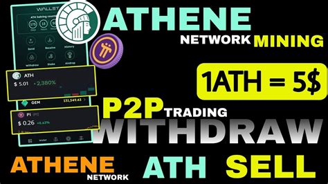 Athene Network Withdrawal ATH Token Sell Kaise Kare Athena Network