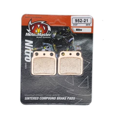 Pastillas De Freno Trasero NITRO SERIES MOTOMASTER 095221 Artic Cat DVX