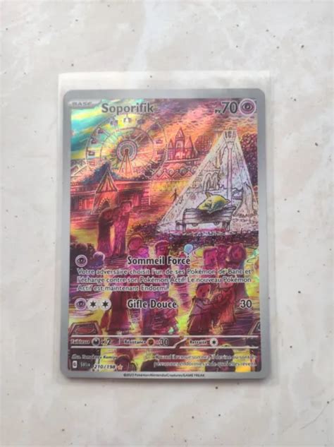 CARTE POKÉMON SOPORIFIK Secrète 210 198 Ecarlate et Violet FR