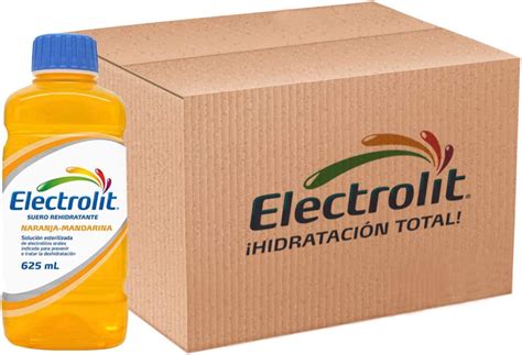 Electrolit Electrolit Sabor Naranja Mandarina Frascos Suero