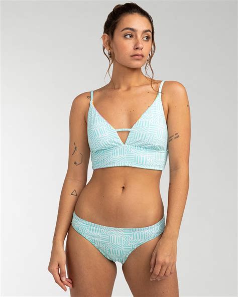 Mujer Dreamland Rev Tropic Braguita De Bikini Reversible Para Mujer