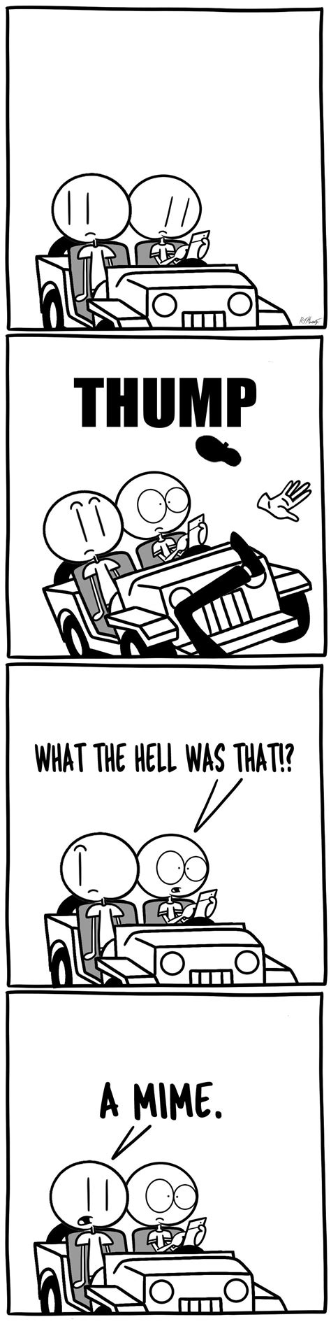 Distracted Driving Rcomics