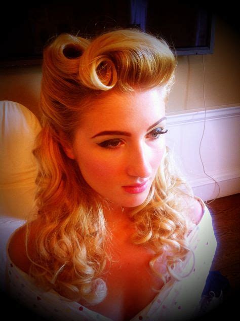 Pin Up Hair Modern 1940s Victory Rolls All For Mary ~ Redefining The