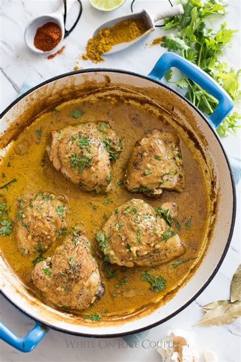 Curry Coconut Milk Chicken Thighs Recipe Curry Chicken Recipe