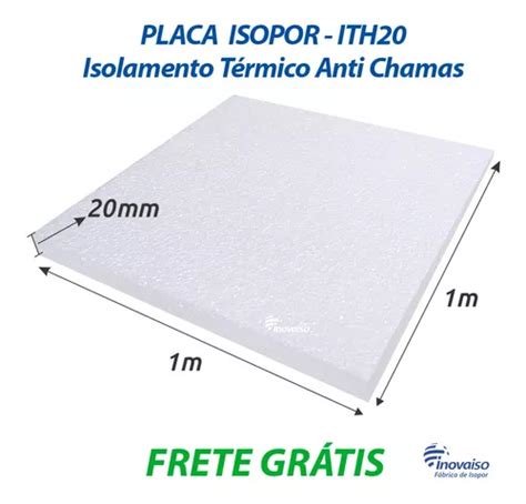 Isopor Ith20 Anti Chamas Para Isolamento Térmico 20mm 6m²