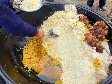 Plato Tradicional Plov Foto Premium