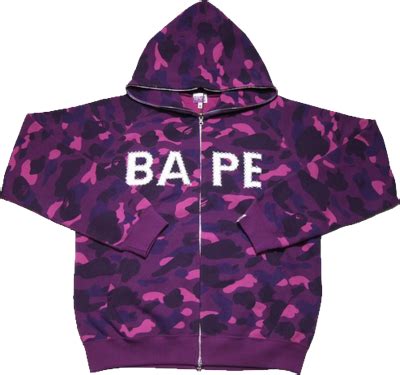 PSD Detail | Bape Hoodie Purple | Official PSDs