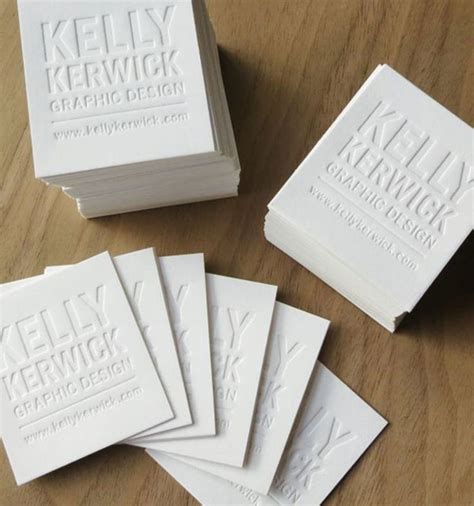 30 Incredible Letterpress Business Card Examples | 名刺 デザイン, クリエイティブな名刺 ...