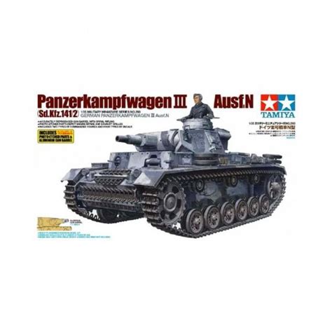 Tamiya 35290 1 35 Sd Kfz 141 2 Panzerkampfwagen III Ausf N Military