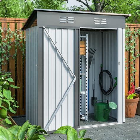 Buy X Ft Outdoor Storage Shed Steel Utility Tool Shed Storage House