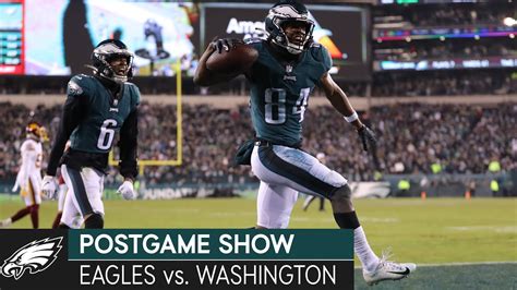 Philadelphia Eagles Vs Washington Football Team Postgame Show