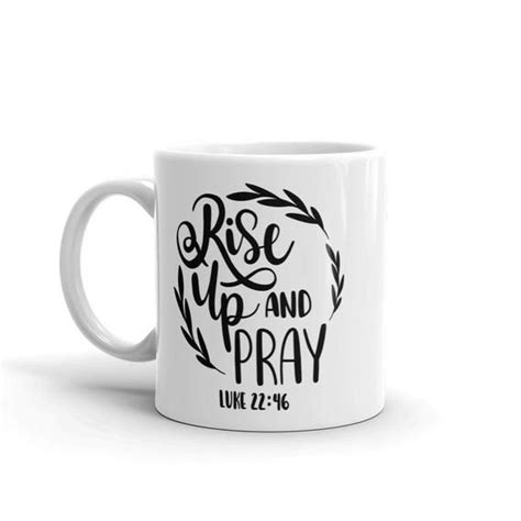 Prayer Mug Christian Mug Coffee Mug Bible Verse Mug Scripture Mug