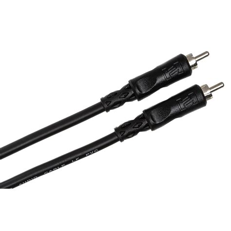 Hosa CRA 103 RCA To RCA Unbalanced Interconnect Cable 3ft